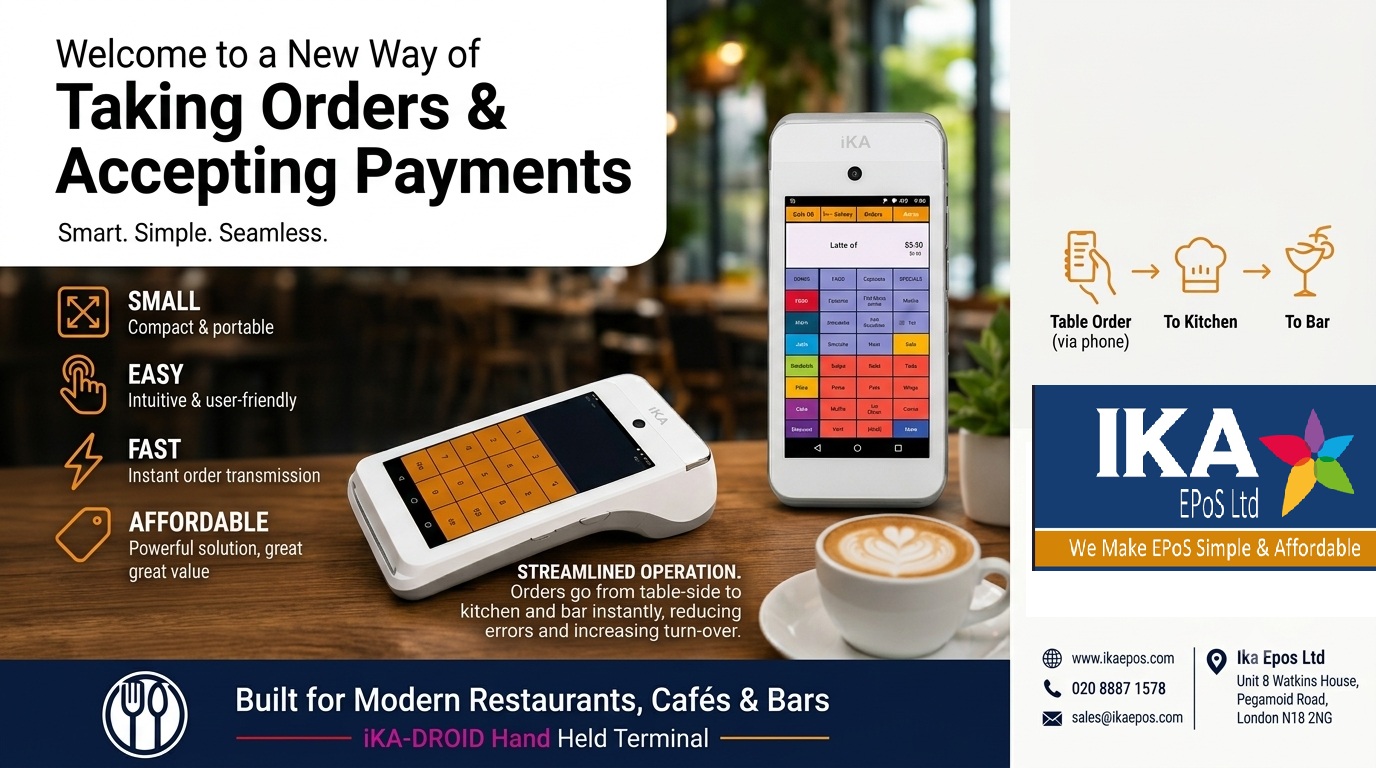 Taking orders&accepting payments